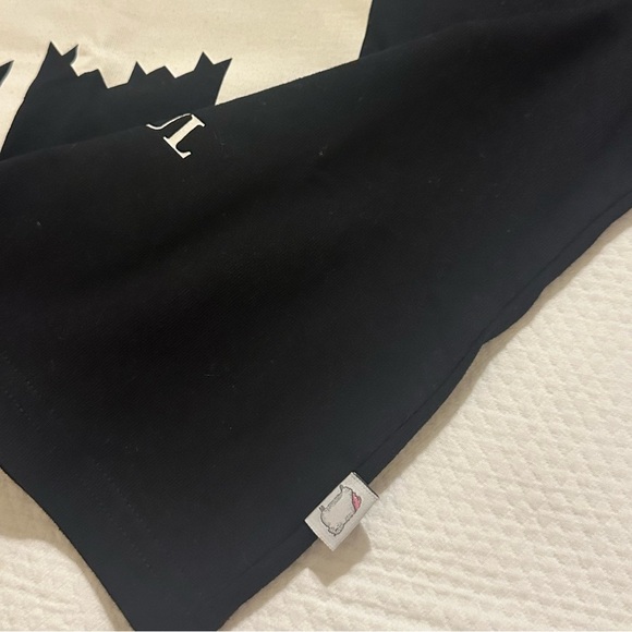 Warm & Wonderful x Rowing Blazer Cropped Sheep Tee - Black XS - Picture 4 of 7